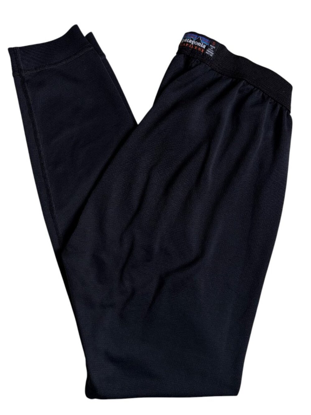 Patagonia Capilene Women's Base Layer Long Johns (Black) - Small